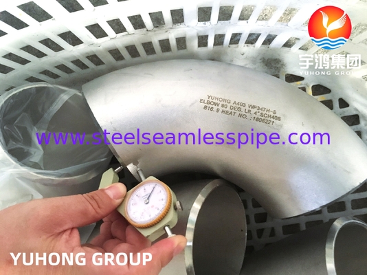 A403 WP347H Fitting las tanpa jahitan untuk pipa minyak dan gas
