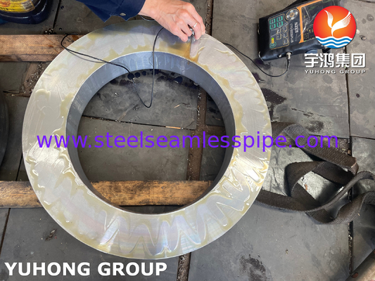 ASME SA266 GR 2 Karbon Steel Disk Dan Ring Untuk Penukar Panas