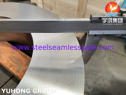 ASME SA266 GR 2 Karbon Steel Disk Dan Ring Untuk Penukar Panas
