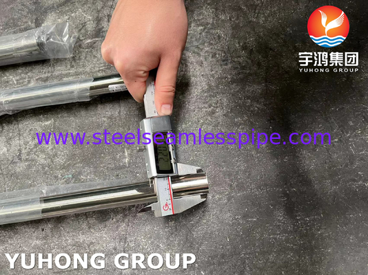 ASTM A554 TP304 Stainless Steel Welded Pipe Untuk Komposisi Kimia Superior
