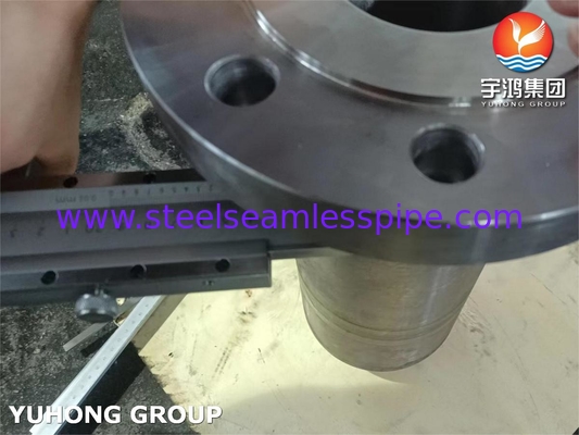 Flanges NOZZLE CLADING COBON STEEL WNRF SA266 GR.2 SS309L 308L WELD OVERLAY