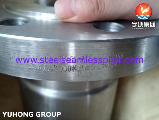Flanges NOZZLE CLADING COBON STEEL WNRF SA266 GR.2 SS309L 308L WELD OVERLAY