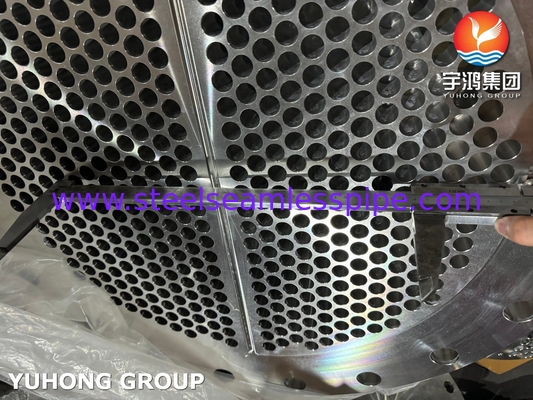 ASTM A403 WPS304L-S lembaran tabung stainless steel untuk penukar panas