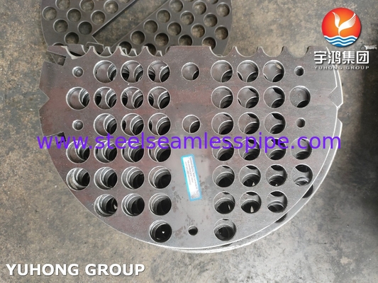 ASME SA516 Gr.70 Plat Baffle Baja Boiler Dan Plat Dukungan Kapal Tekanan