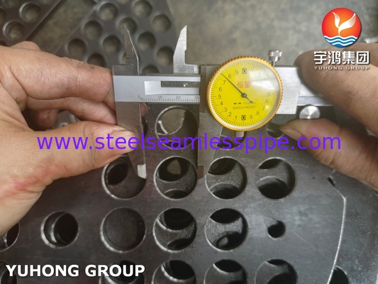 ASME SA516 Gr.70 Plat Baffle Baja Boiler Dan Plat Dukungan Kapal Tekanan