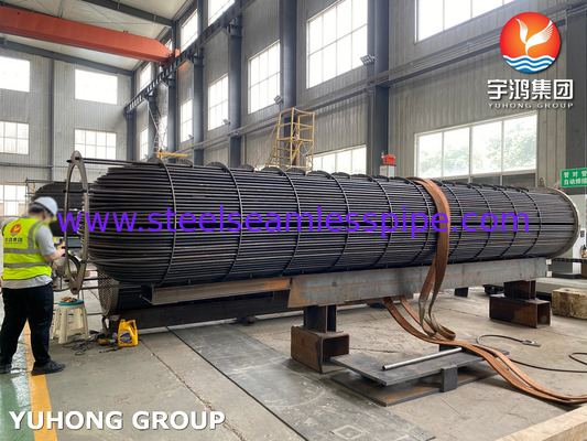 Tubular Heat Exchanger U - Tube Bundle Disesuaikan untuk Pemurnian Minyak