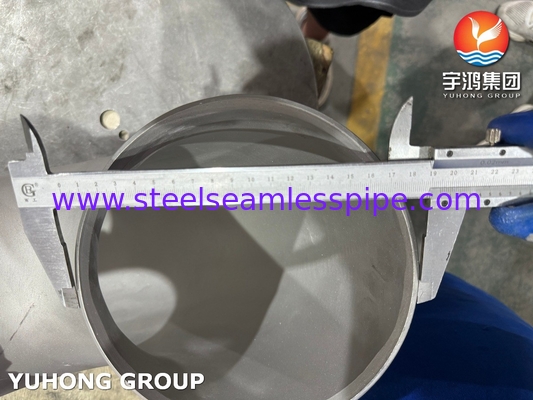 ASTM B366 UNS N08810 Alloy 800H Buttweld Fittings 180 derajat Bend Return