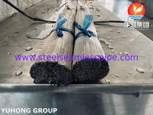 SS304 Tabung Kapiler Baja Tahan Karat Las Tabung Jarum Untuk Instrumen Medis