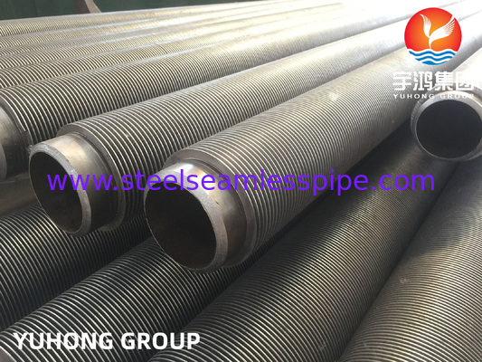 ASTM A312 TP316L Stainless Steel Fin Pipe Tipe HFW Dengan SS316l Fin Untuk Economizer