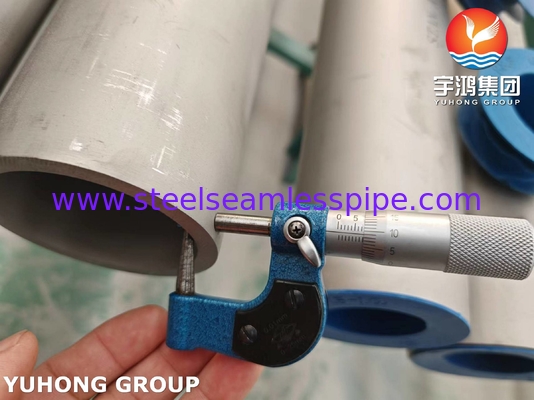 Pipa Duplex 2507 tanpa jahitan, ASTM A790 S32750 Super Duplex Pipa Baja Rinsless