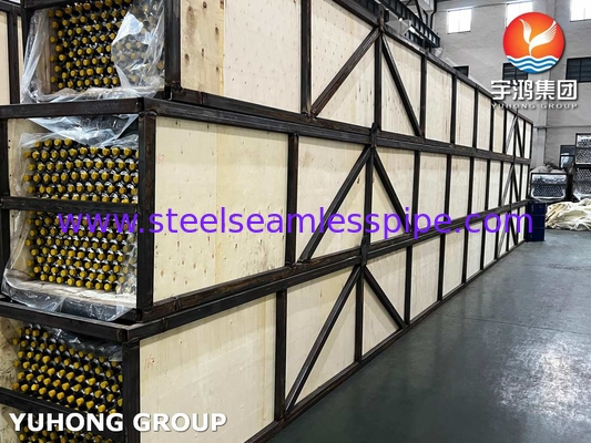 ASTM A210 ASME SA210 GR A1 Karbon Steel Fin Tube Dengan Aluminium Fin