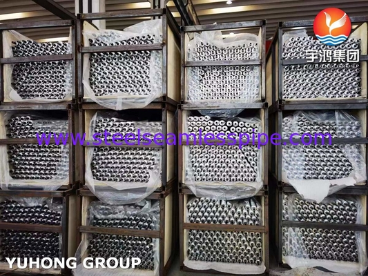 ASTM A210 ASME SA210 GR A1 Karbon Steel Fin Tube Dengan Aluminium Fin
