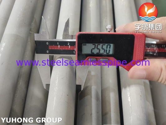 ASTM A213 TP347 1.4550 Tabung Tanpa Sambungan Untuk Boiler Dan Penukar Panas