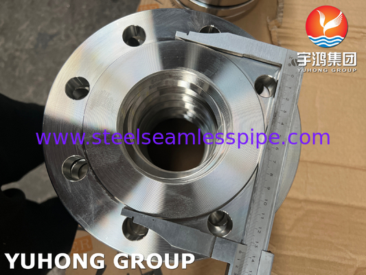 BS4504 F316l PN16 BSP Baja tahan karat British Standard Flange Untuk Industri