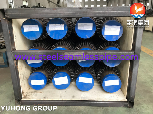 ASTM A213 T9 ALLOY STEEL STUDED FIN PIPE, 13CR STUD untuk OFFENCE