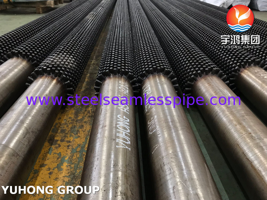 ASTM A213 T9 Alloy Steel Studded Fin Pipe, 13Cr Stud untuk pembangkit listrik