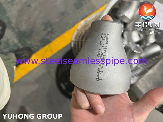 Fitting Buttweld Steel Duplex ASTM A815 S32205 Reduktor Konsentris