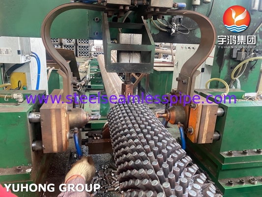 ASTM A213 Kelas T9 Baja Alloy Tube Seamless Tubed Fin Tube Untuk Tungku Uap