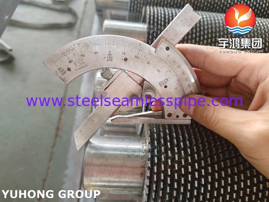 Tabung bergelombang bergelombang ASME SA192 SMLS Tabung Boiler Baja Karbon
