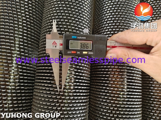 Tabung bergelombang bergelombang ASME SA192 SMLS Tabung Boiler Baja Karbon