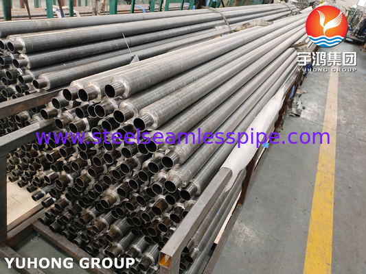 ASTM A210 ASME SA210 GR A1 Karbon Steel Fin Tube Dengan Aluminium Fin