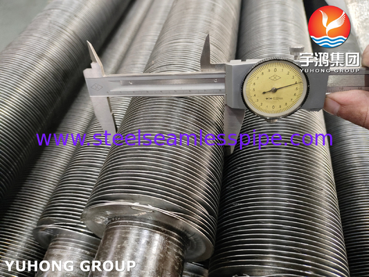 ASTM A210 ASME SA210 GR A1 Karbon Steel Fin Tube Dengan Aluminium Fin