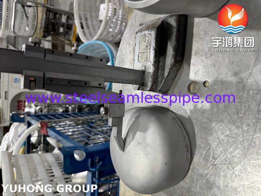 Fittings pipa Super Duplex SAF2507, ASTM A815 WPS UNS S32750 Buttweld Cap