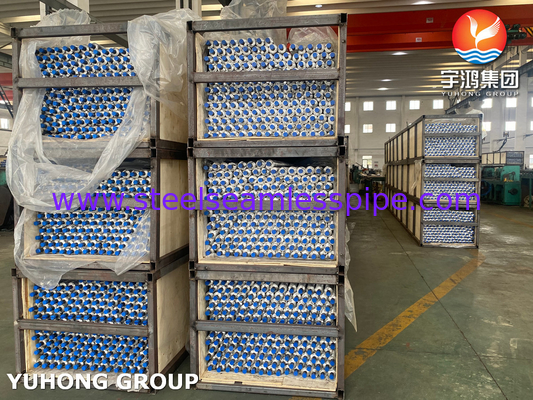 ASTM A179 Karbon Steel Seamless Tube Aluminium Fin G Type Fin Tube untuk Air Cooler
