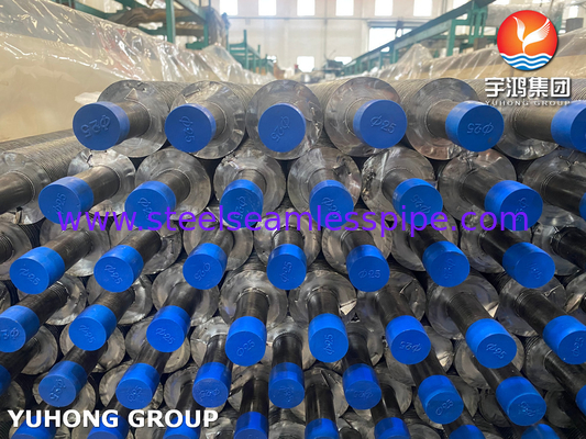 ASTM A179 Karbon Steel Seamless Tube Aluminium Fin G Type Fin Tube untuk Air Cooler