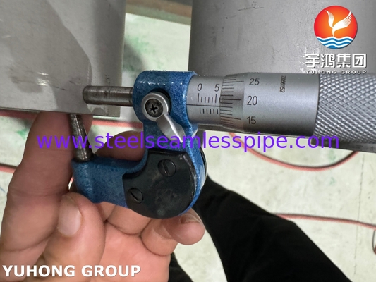 EN 10216-5 1.4462 / UNS S32205 SAF Duplex 2205 Pipa Mulus Baja Tahan Karat
