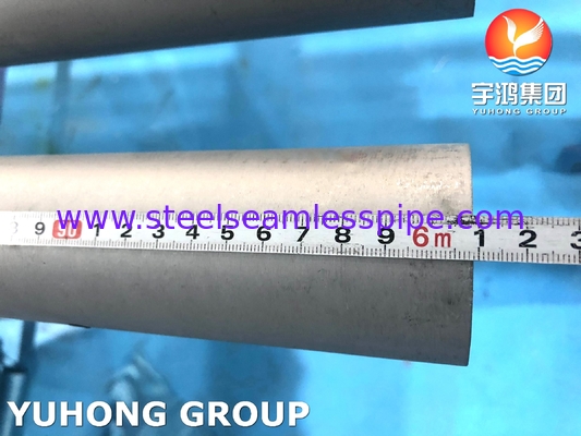 ASTM A789 UNS S32205 Tube Steel Duplex Seamless Untuk Industri Kimia