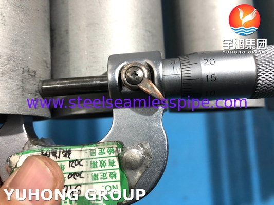 ASTM A789 UNS S32205 Tube Steel Duplex Seamless Untuk Industri Kimia