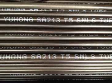 ASTM A213 / ASME SA213 T5 Alloy Steel Seamless tube 1 &amp;quot;12 BWG 20FT, aplikasi Boiler dan heat exchanger