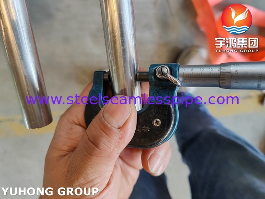 ASTM A269 TP316L Tabung Mulus Stainless Steel Tabung Anil Cerah