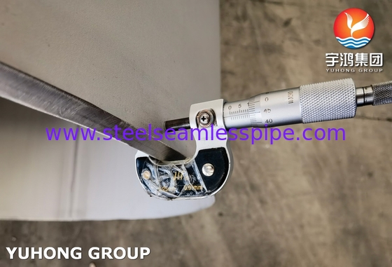 ASTM A358 Kelas 1 TP316L Stainless Steel EFW Pipe Untuk Layanan Suhu Tinggi