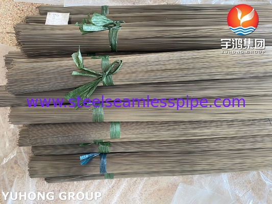 Baja tahan karat 304 316L Tabung Kapileri Presisi Tinggi Untuk Peralatan Medis ISO9626