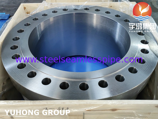 A105 Baja Karbon Heavy Barrel Nozzle Flange Untuk Aplikasi Tekanan Tinggi
