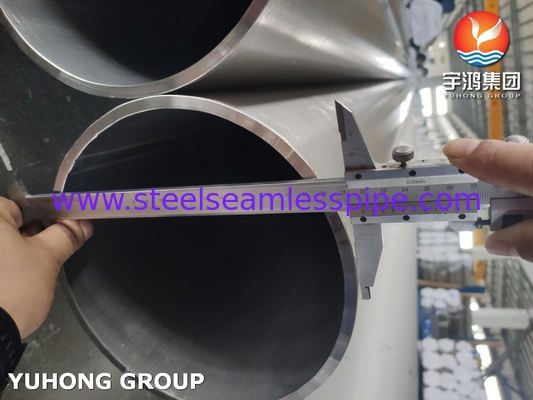 ASTM A928 UNS S32750 CL1 Super Duplex Stainless Steel Pipe EFW Pipe Las