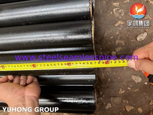 ASTM A335 Grade P9 / UNS S50400 Alloy Steel Seamless Pipe untuk Boiler
