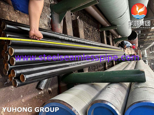 ASTM A335 Grade P9 / UNS S50400 Alloy Steel Seamless Pipe untuk Boiler