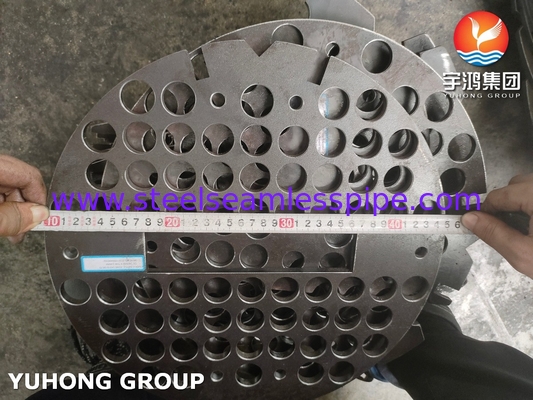 ASME SA516 Gr 70 Baffle Plate Carbon Steel untuk Penukar Panas