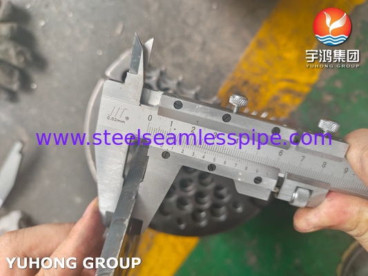 ASME SA516 Gr 70 Baffle Plate Carbon Steel untuk Penukar Panas