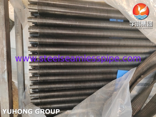 ASTM A179 Tube Seamless Carbon Steel Aluminium Fin G Type Fin Tube untuk Sistem HRSG