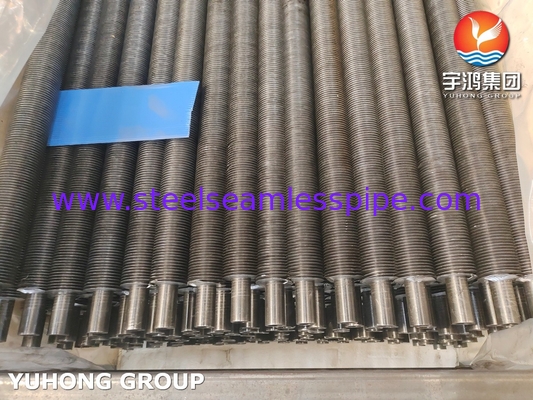 ASTM A179 Karbon Steel Seamless Tube Aluminium Fin G Tipe Fin Tube untuk dry Cooler Tower