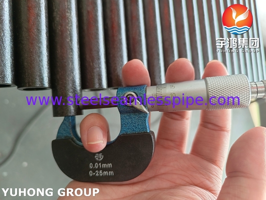 ASTM A334 / ASME SA334 Kelas 6 Karbon Steel Seamless Tube Heat Exchanger Tube