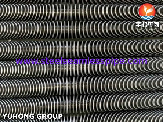 Pengelasan Frekuensi Tinggi ASTM A312 TP316L Stainless Steel Fin Pipe Untuk Tungku
