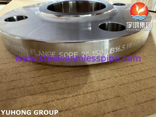 ASTM B564 UNS N10276 Nikel Alloy Slip On Flange / Hastelloy C276 SORF Flange