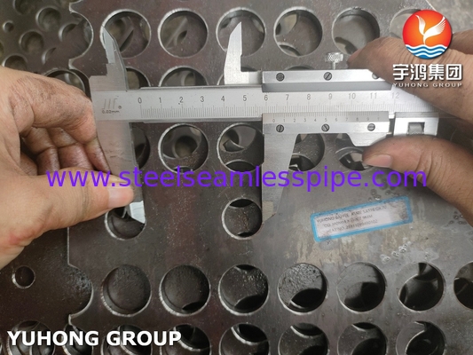 ASME SA516 Kelas 70 Baffle Plat dari Baja Karbon untuk Penukar Panas NACE MR0175 Sesuai