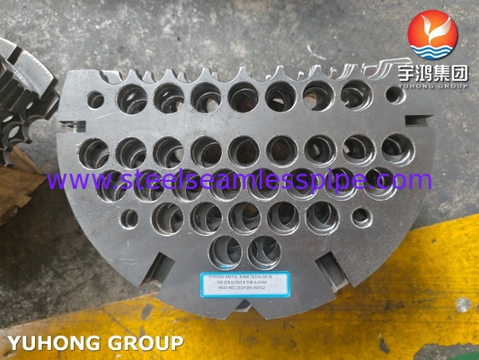 ASME SA516 Kelas 70 Baffle Plat dari Baja Karbon untuk Penukar Panas NACE MR0175 Sesuai
