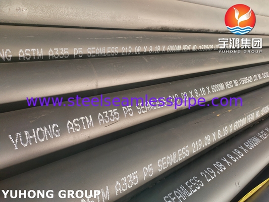 ASTM A335 Kelas P9 P11 P22 P91 Pipa Baja Alloy Untuk Aplikasi Suhu Dan Tekanan Tinggi